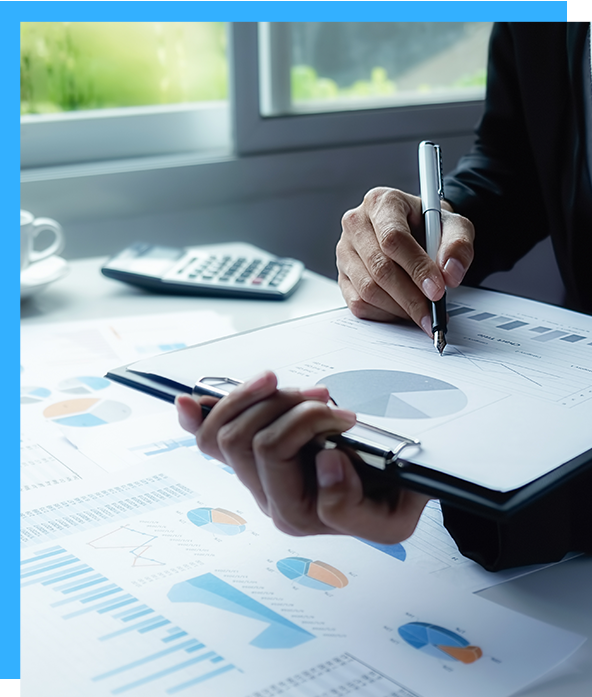 Financial growth chart for law firm