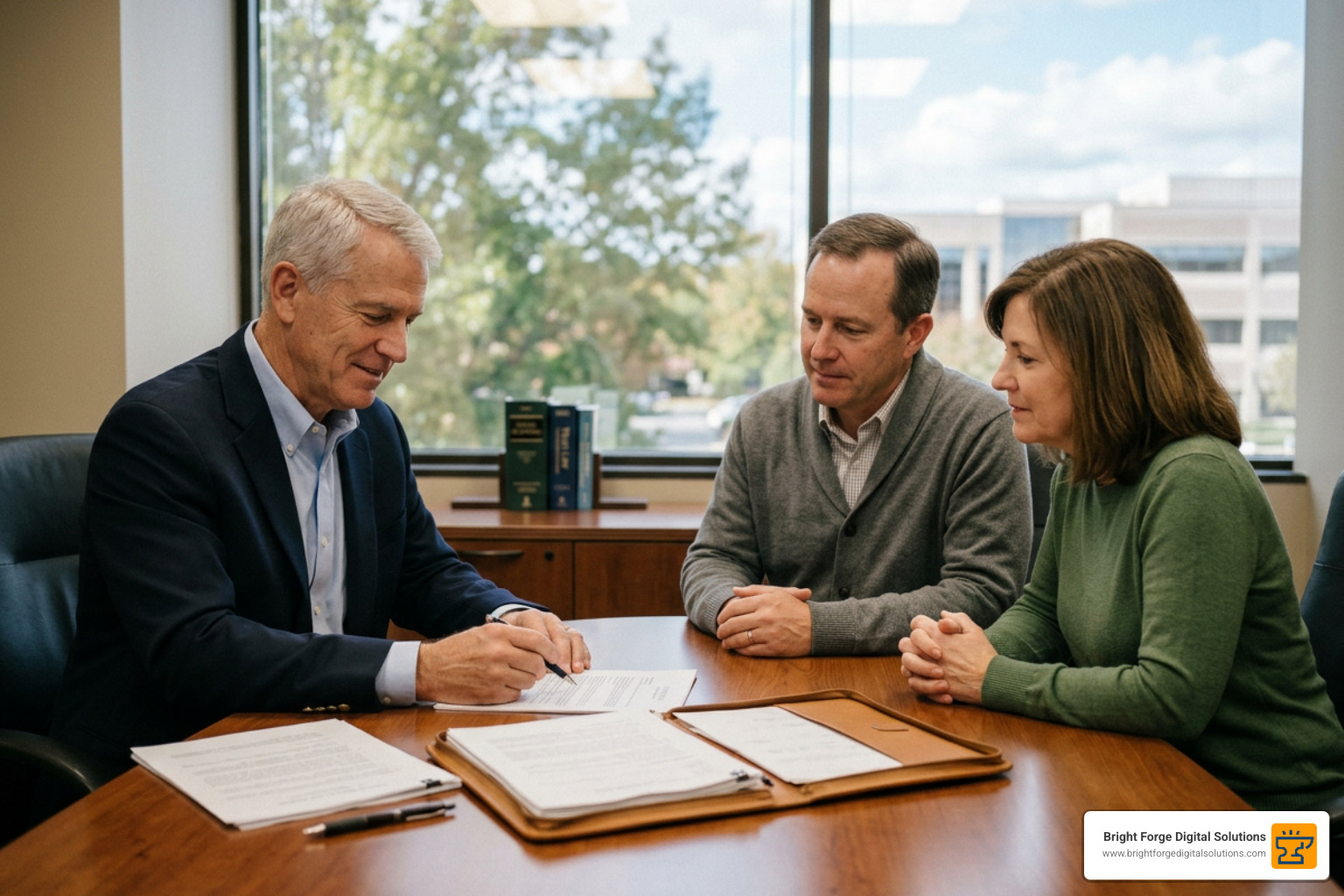 Law firm intake specialist rapidly responding to prospective legal client inquiries