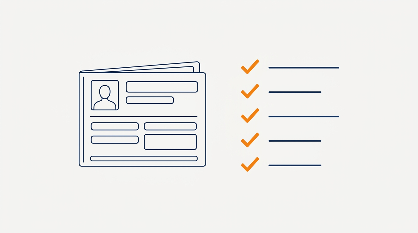 Optimized business profile listing with a five-point completeness checklist